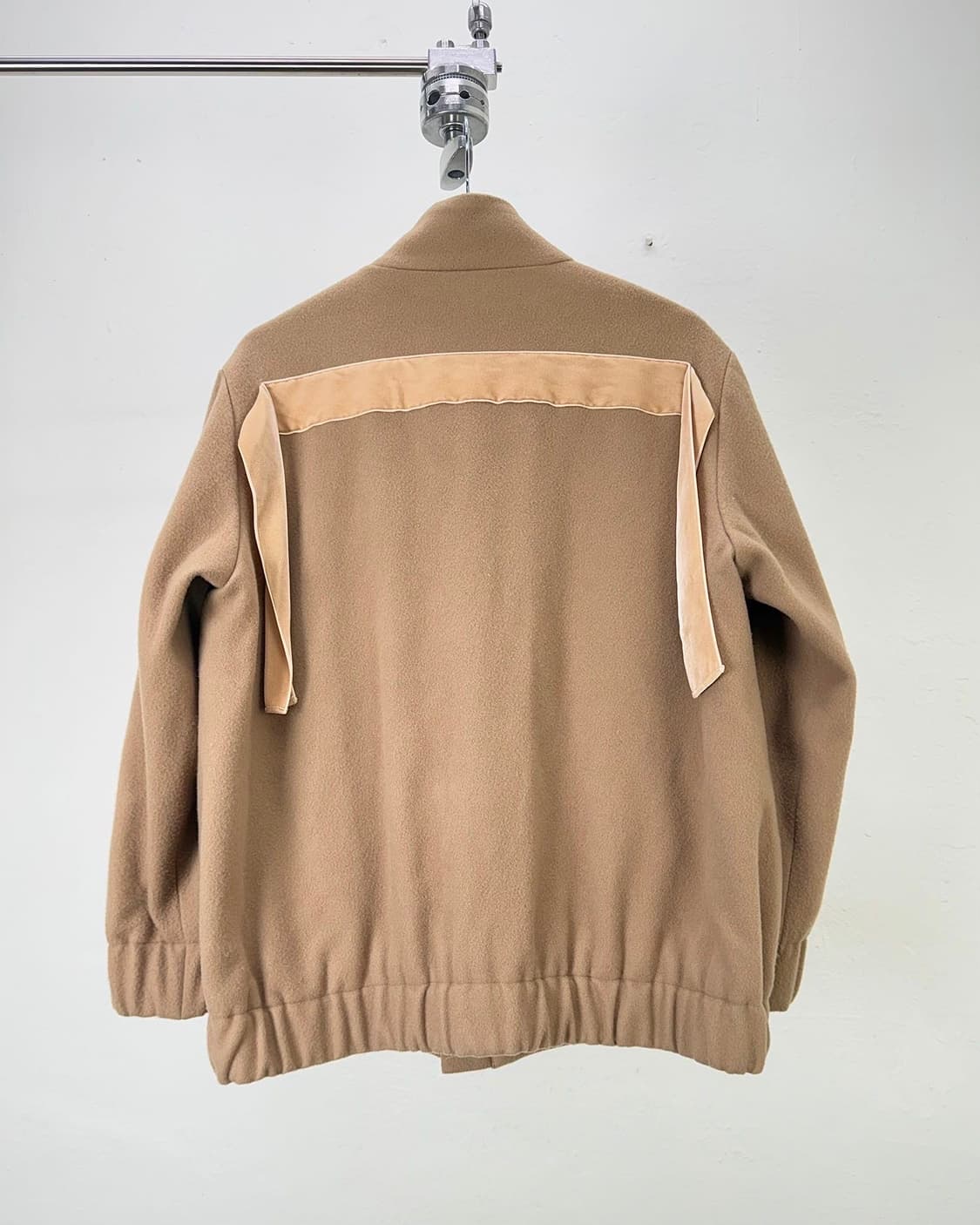 언더커버 수 카멜 브라운 니팅 레이어 투웨이 울 자켓 상품이미지6