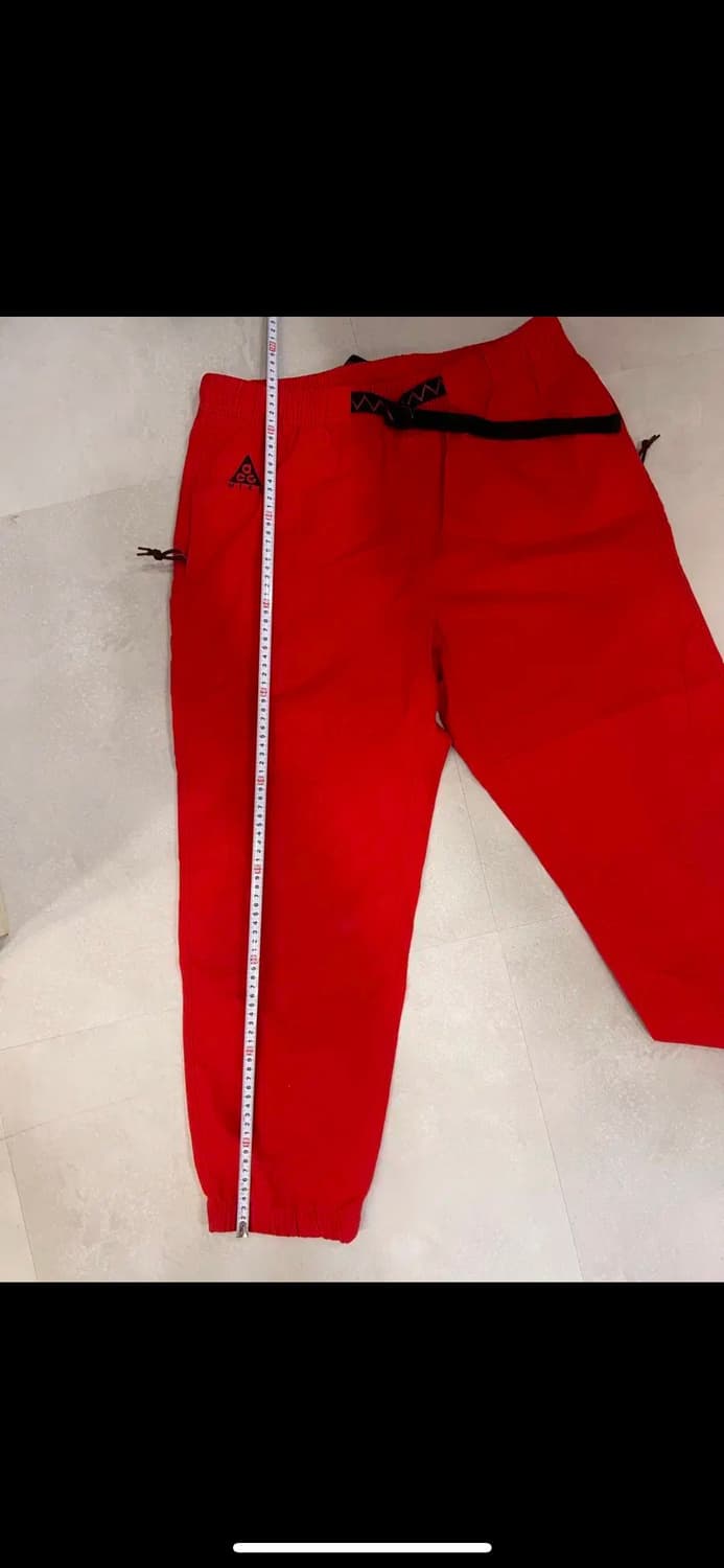 acg 나이키 트레킹 팬츠 XL 빨간색 상품이미지2
