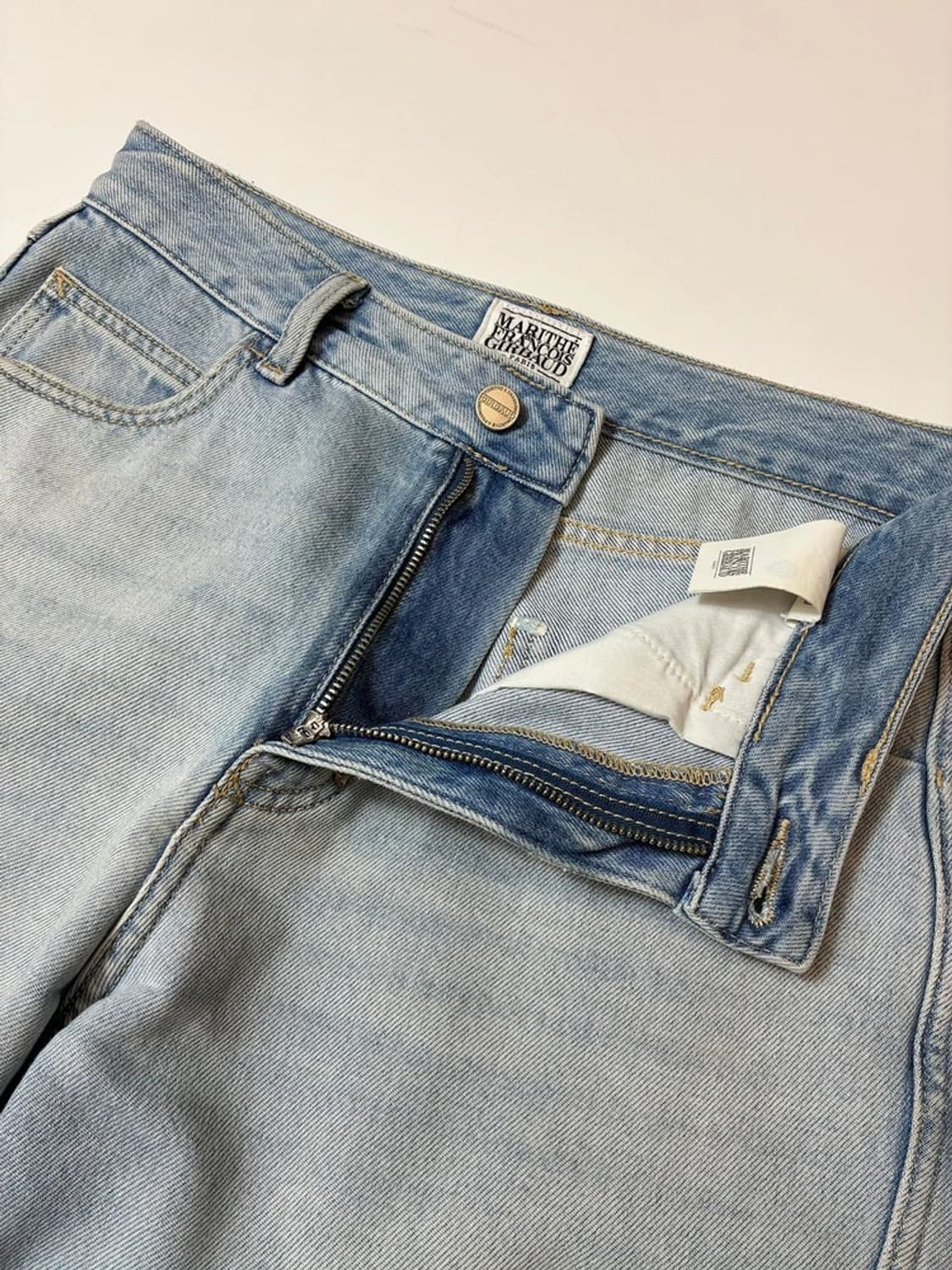 마리떼프랑소와저버 시그니처 스트레이트 와이드 데님 팬츠 PN8386 상품이미지3