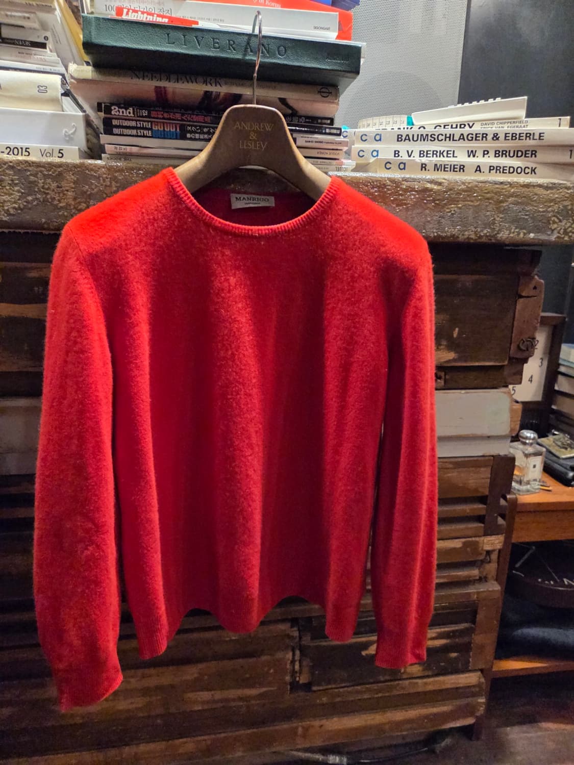 Manrico 캐시미어 니트 상품이미지9