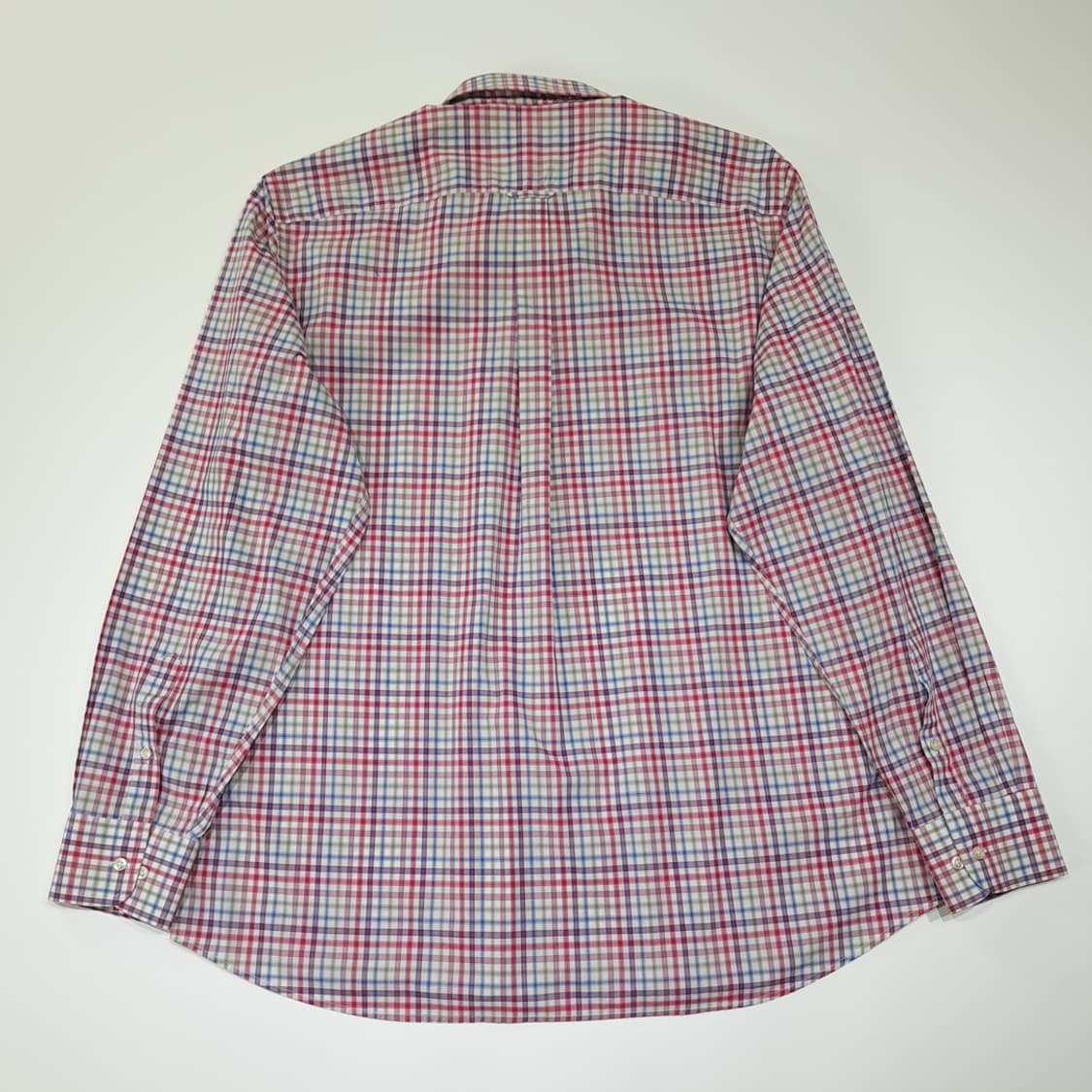 CL534 2XL 바버 포르투갈판 핑크 마이크로체크 버튼다운 셔츠 남방 상품이미지7