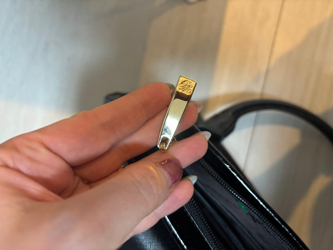 [이태리산] 비제바노(Vigevano)천연가죽 악어패턴 핸드백 상품이미지3