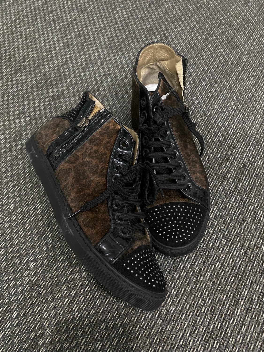 [MAIMAI Made in italy]Leopard Stud Detai 상품이미지2