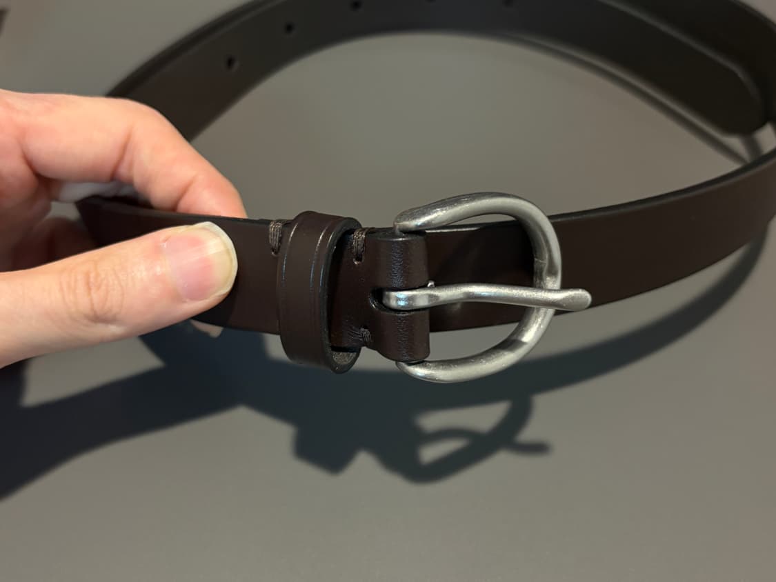 유니클로 벨트 브라운 상품이미지1