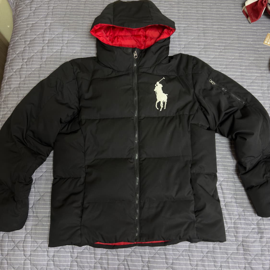 폴로 빅포니 후드 패딩 상품이미지3