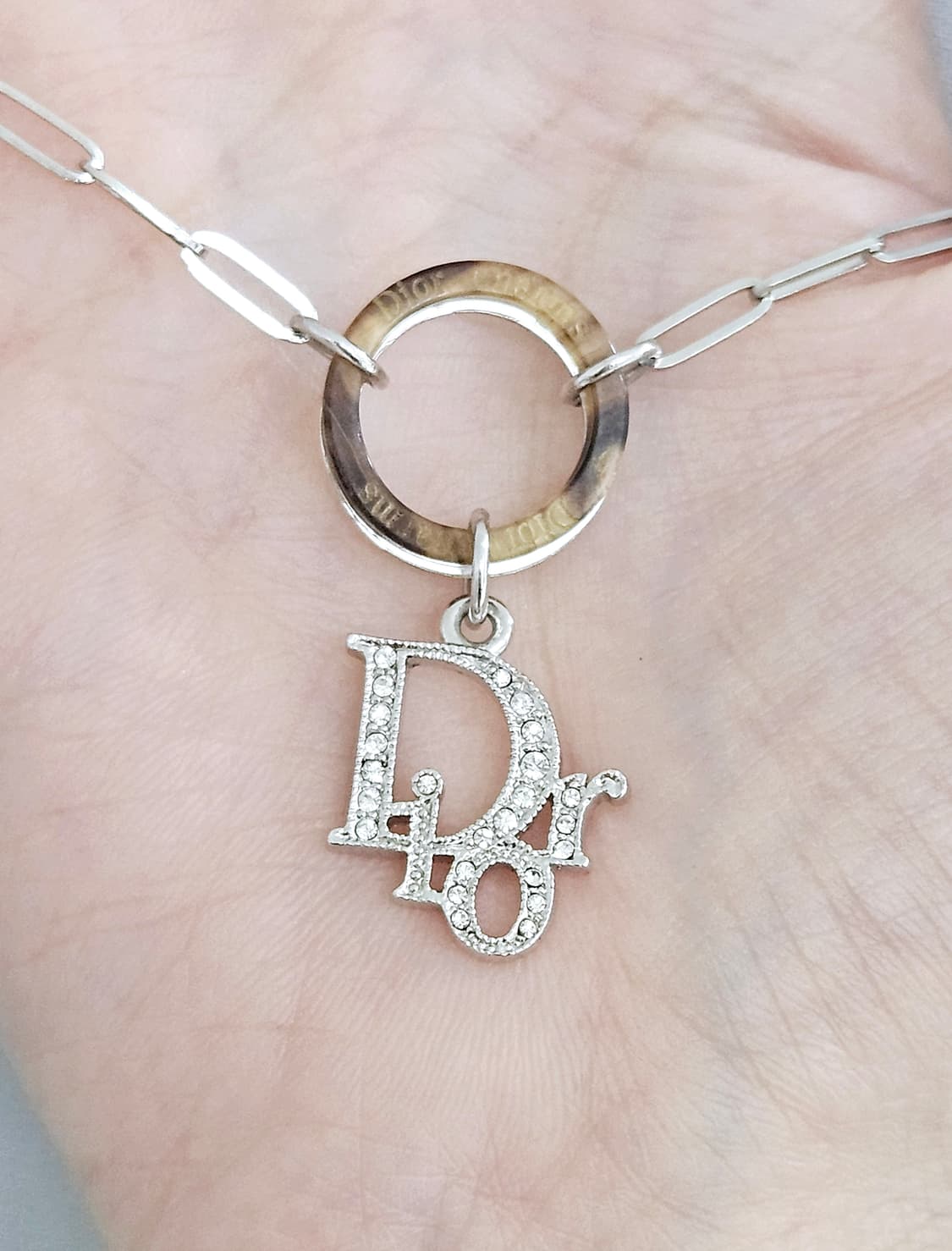 디올 오블리크 참 목걸이 / 참분리 가능 [정품·희귀매물] 상품이미지6