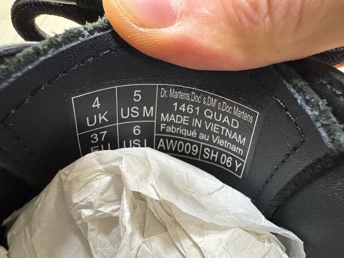 닥터마틴 1461 3홀 쿼드 230 상품이미지7