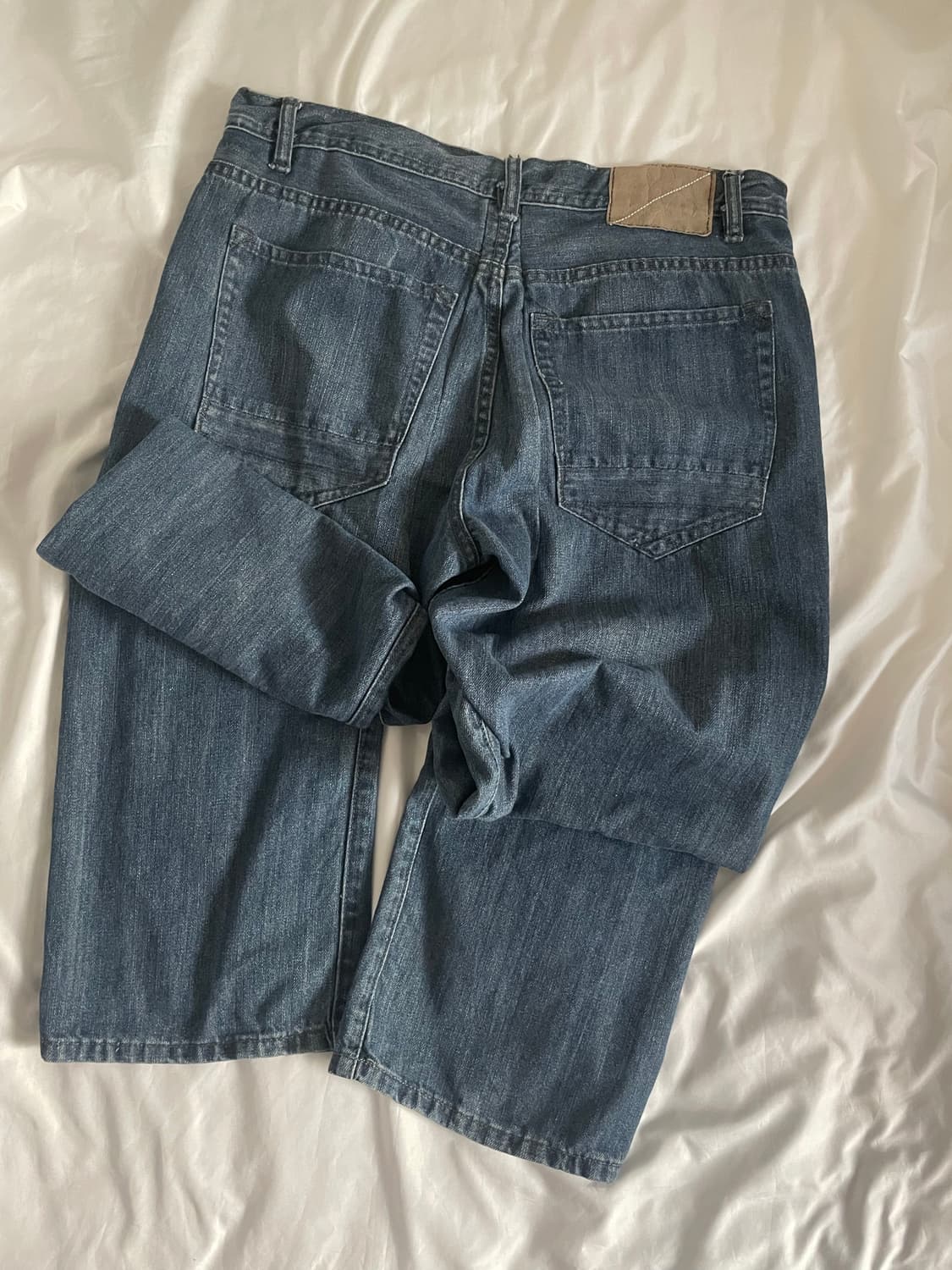 💚무료나눔💚 빈티지 y2k 션존 데님 와이드팬츠 상품이미지1