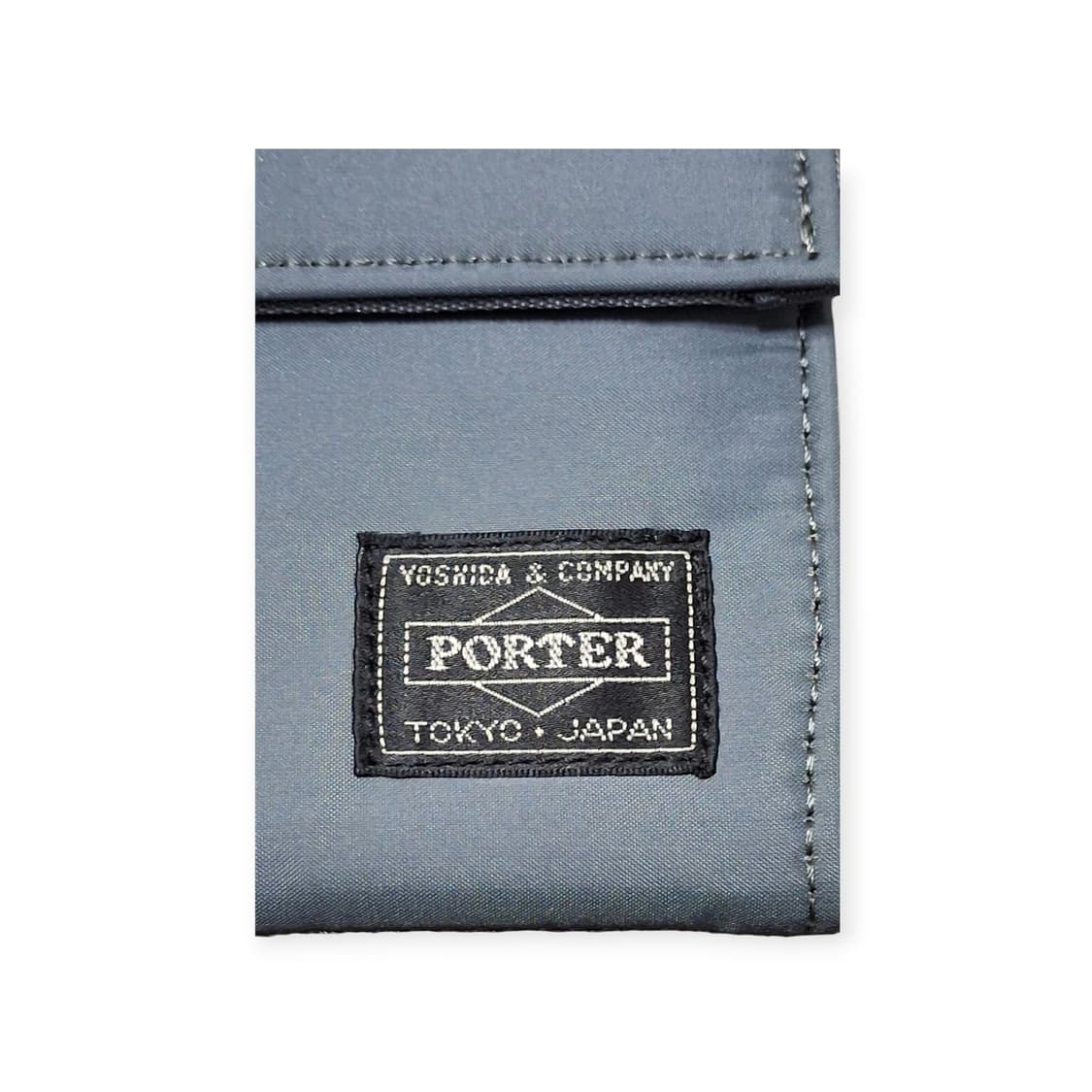 포터 장지갑 PORTER 롱지갑 롱월렛 나일론 블루 일본감성 지갑 상품이미지4