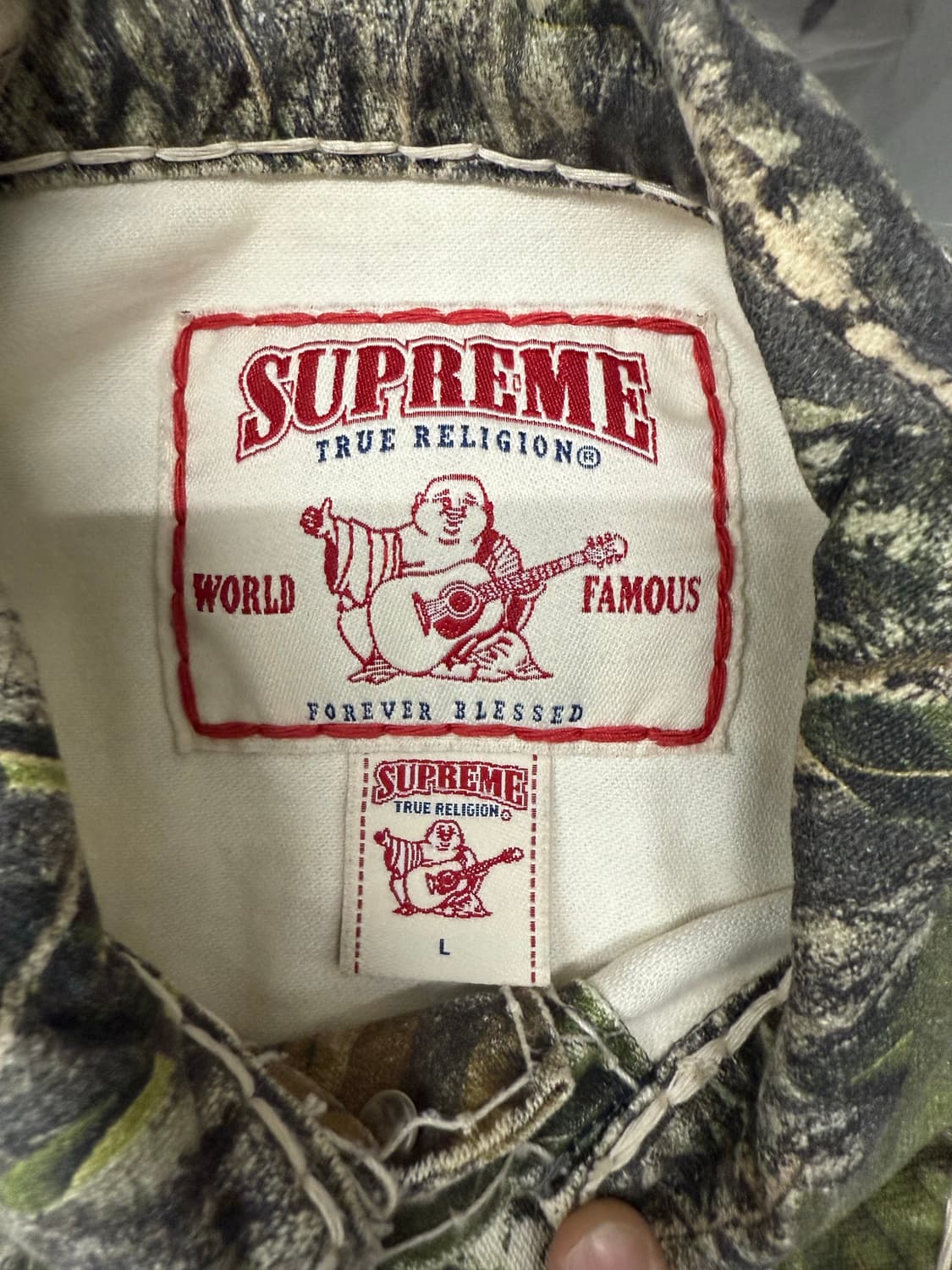 Supreme True Religion Denim Trucker 카모 상품이미지3