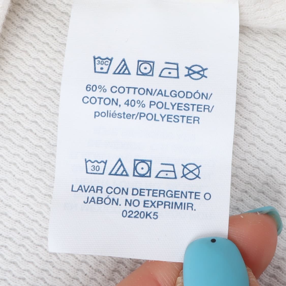 폴로 랄프로렌 써클 로고 화이트 와플 롱슬리브 상품이미지9