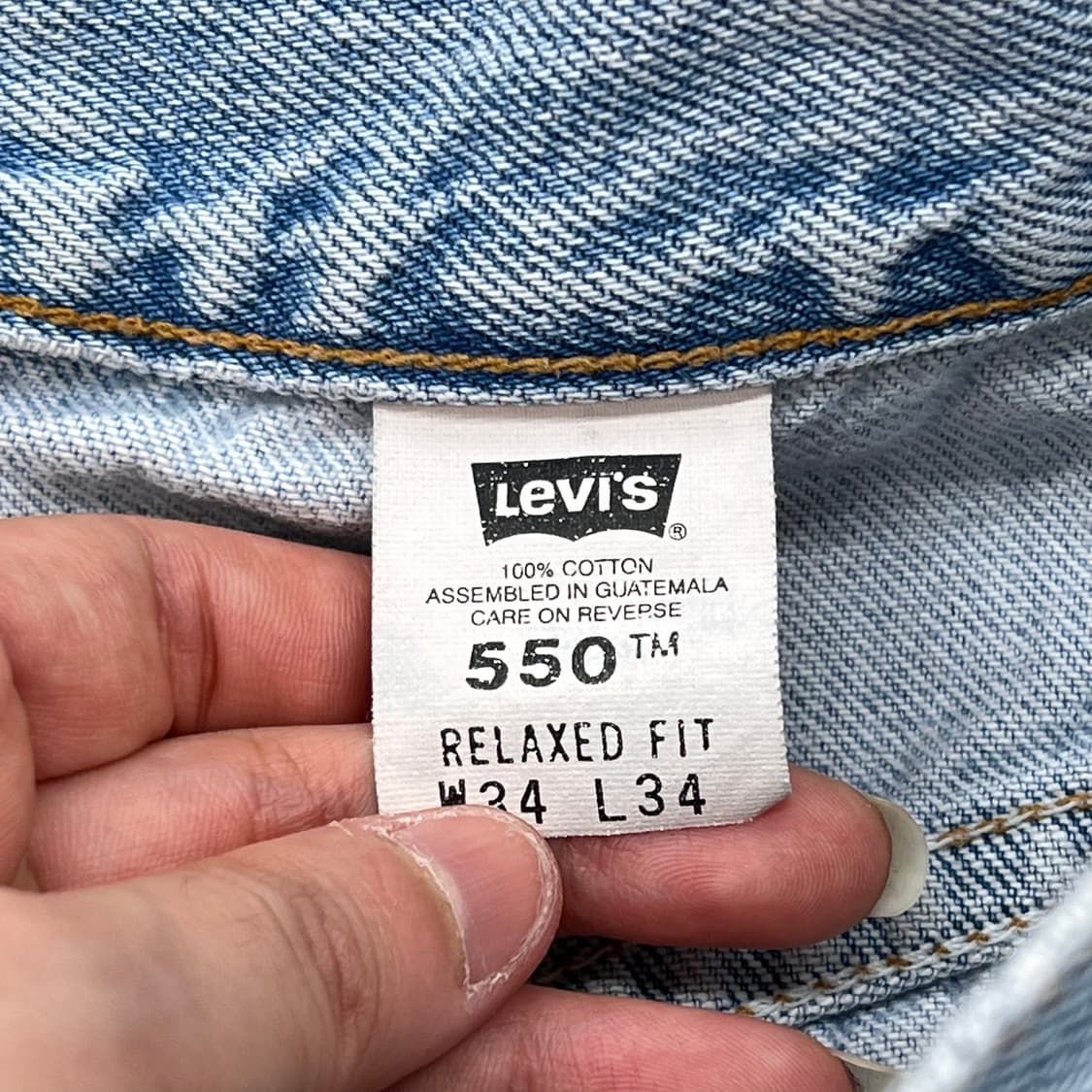 리바이스 550 데님팬츠 r2406 상품이미지7