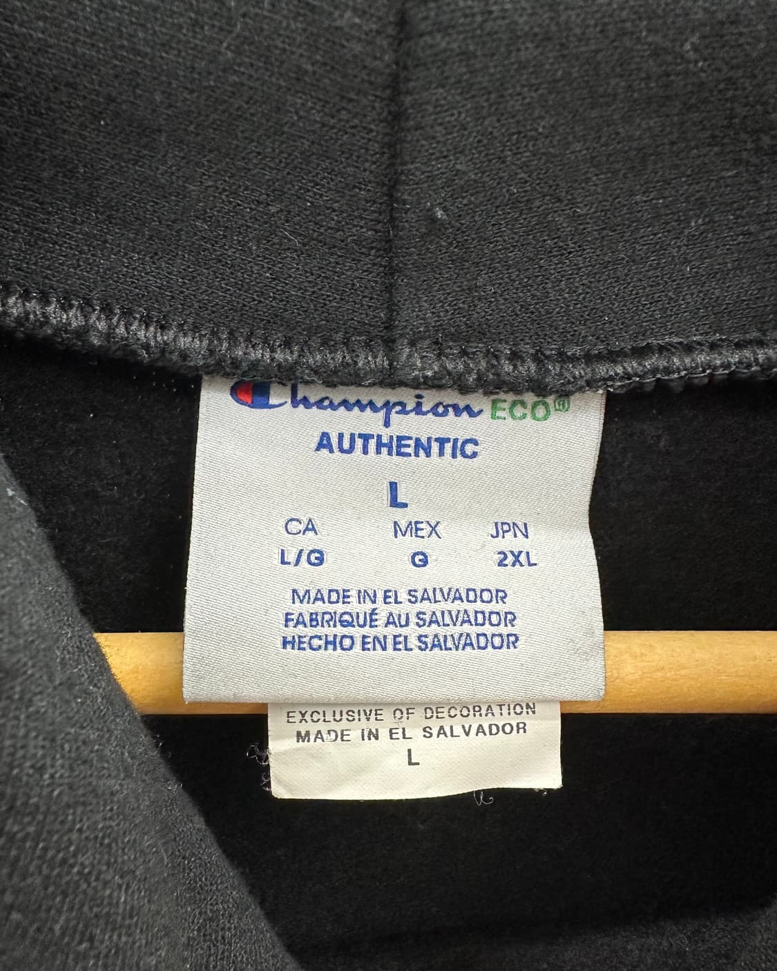 (L)챔피온 기모 후드-M1696 상품이미지4