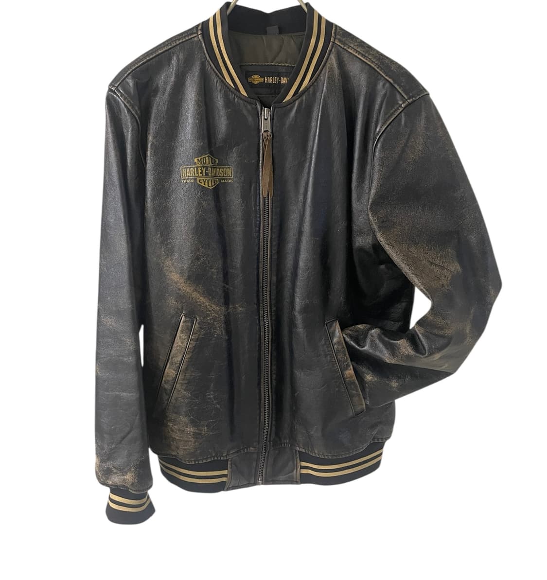 [할리데이비슨] Cowhide 레더 자켓 / L 상품이미지2