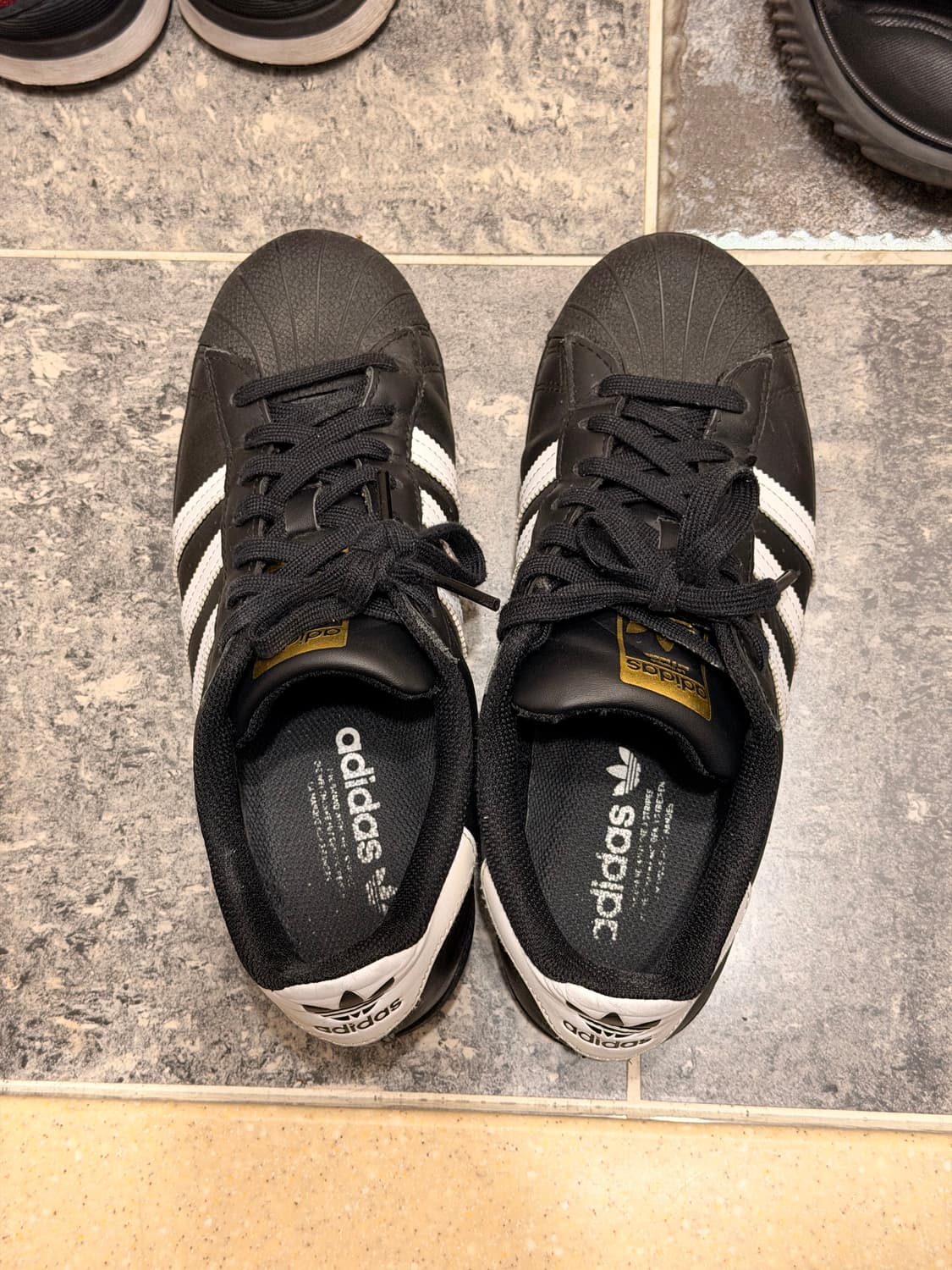 아디다스 슈퍼스타 블랙 260 상품이미지2