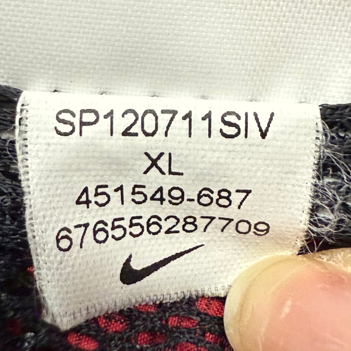 [정품/XL] 나이키 버건디 바람막이 후드 집업 b15 상품이미지7