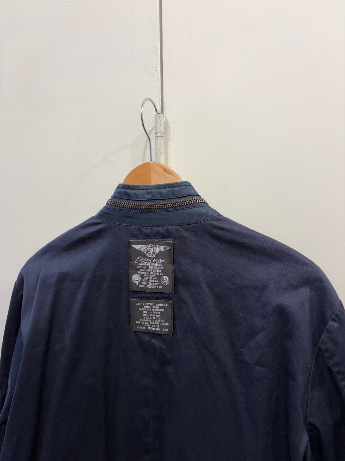 디젤 패치 블루종 자켓 상품이미지5