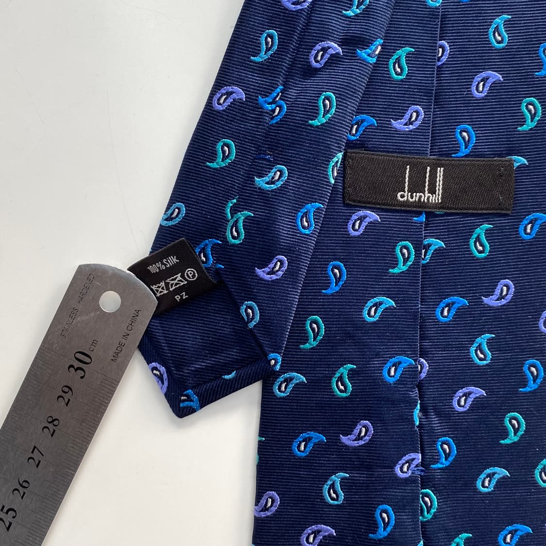 던힐(dunhill) 명품 정품 페이즐리 넥타이 상품이미지8