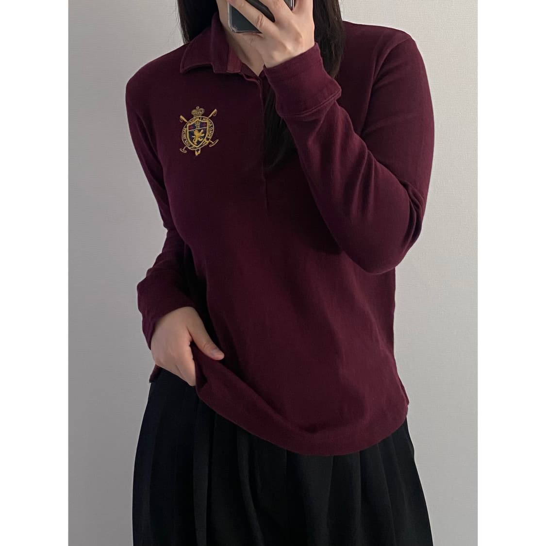 폴로 긴팔카라티 상품이미지1