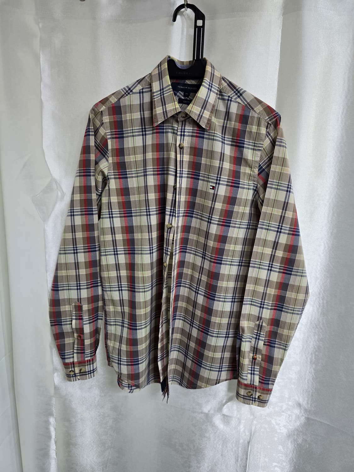 타미힐피거 체크 긴팔 셔츠 (1864) 상품이미지1