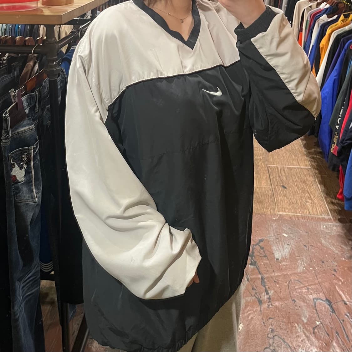 [HI] 나이키 웜업 블랙&화이트 상품이미지3