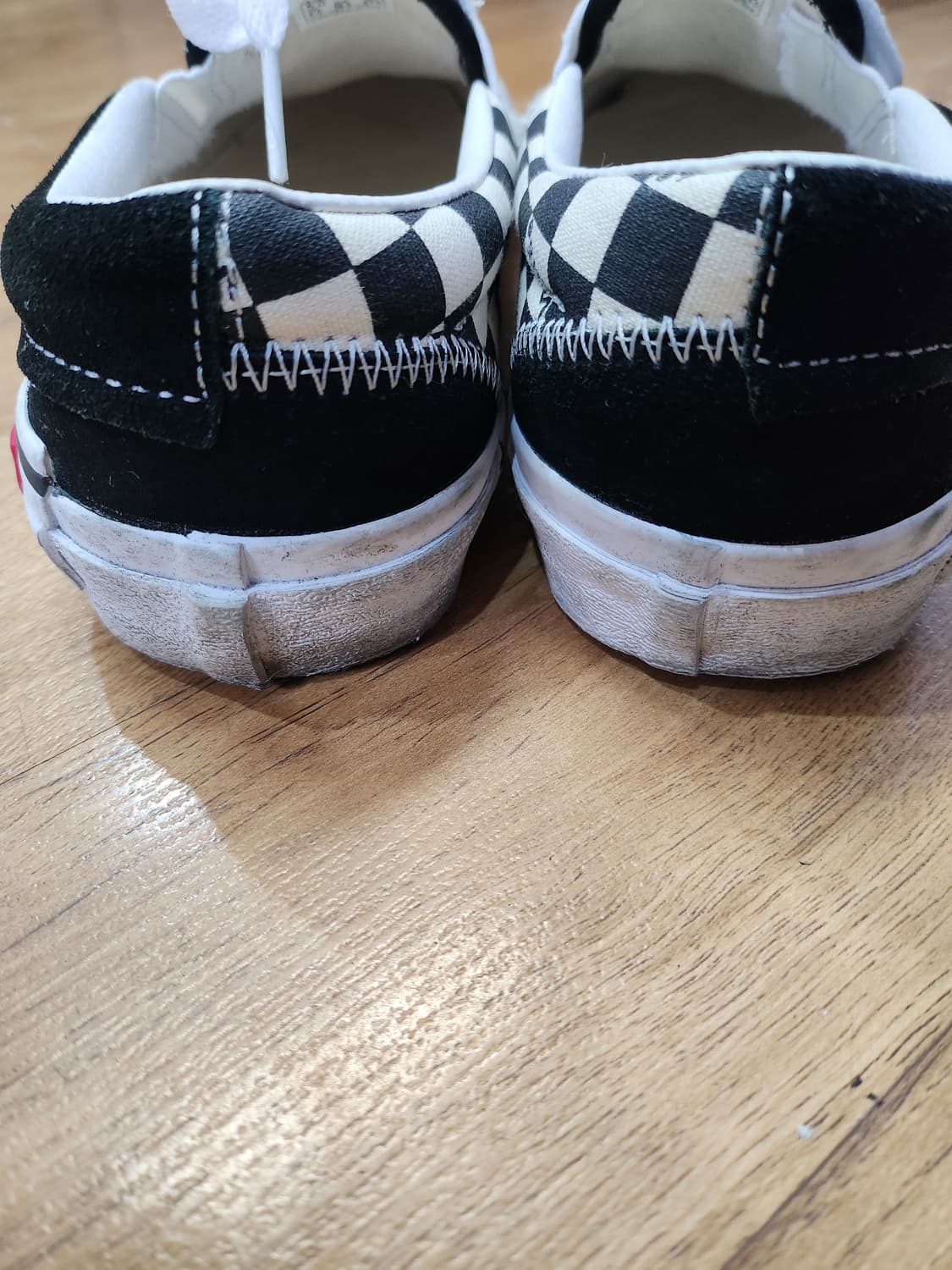 반스 슬립온 캡 체커보드 운동화 상품이미지5