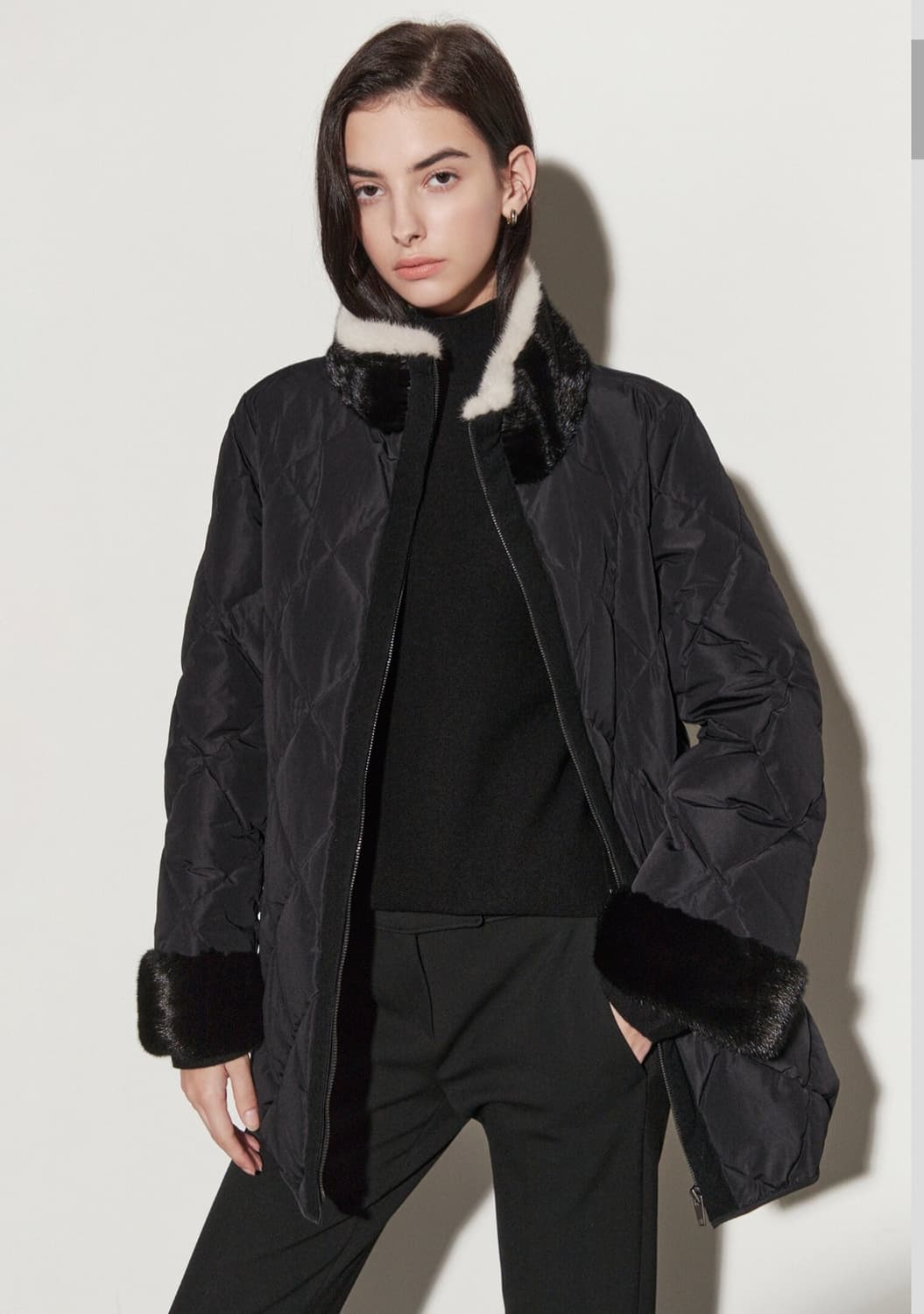 아이잗컬렉션 밍크스트리밍 구스다운 퀼팅 패딩 (최고가의 패딩) 상품이미지1