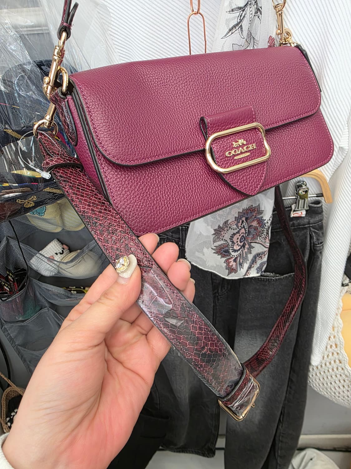 새상품)코치 모건 숄더백 크로스백 상품이미지3