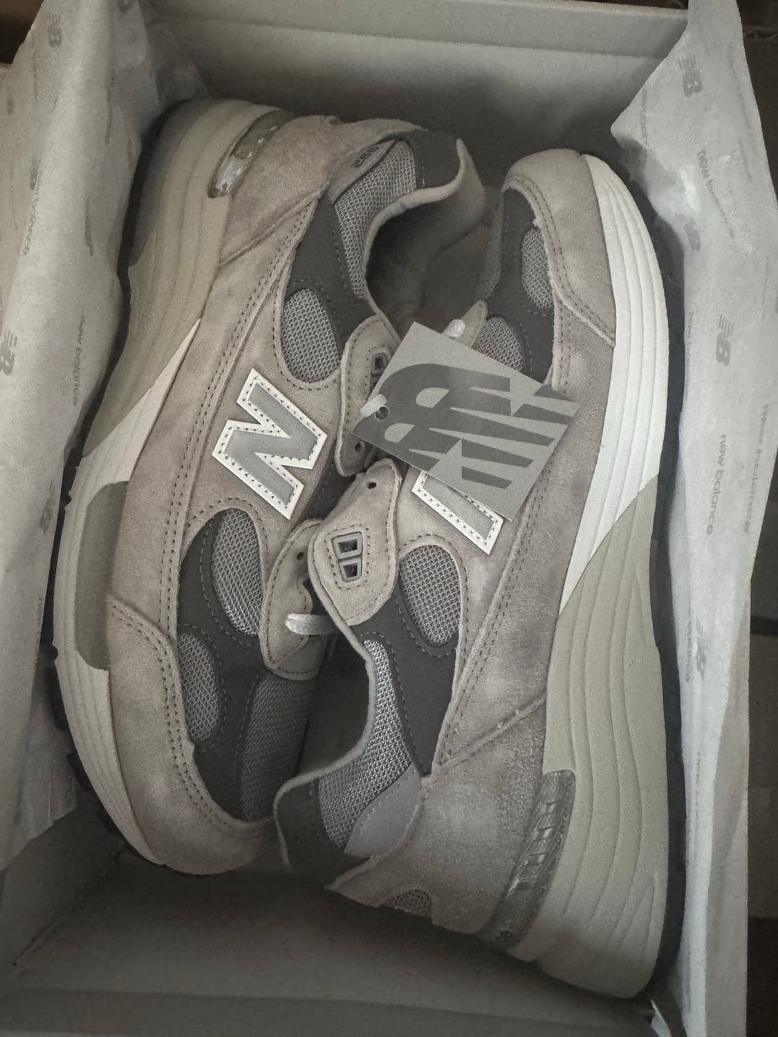 뉴발란스 992 그레이 새상품 상품이미지1