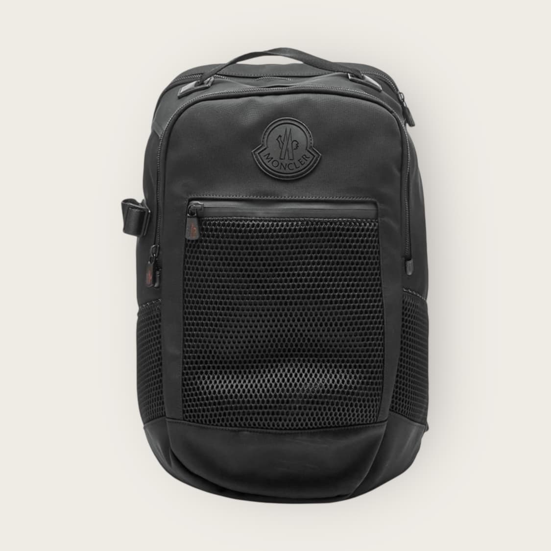 몽클레어 캔버스 메쉬 하이킹 백팩 상품이미지1