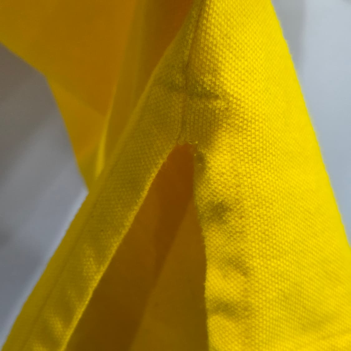 폴로랄프로렌 우먼 피케 카라 옐로우 반팔티 XS  상품이미지7