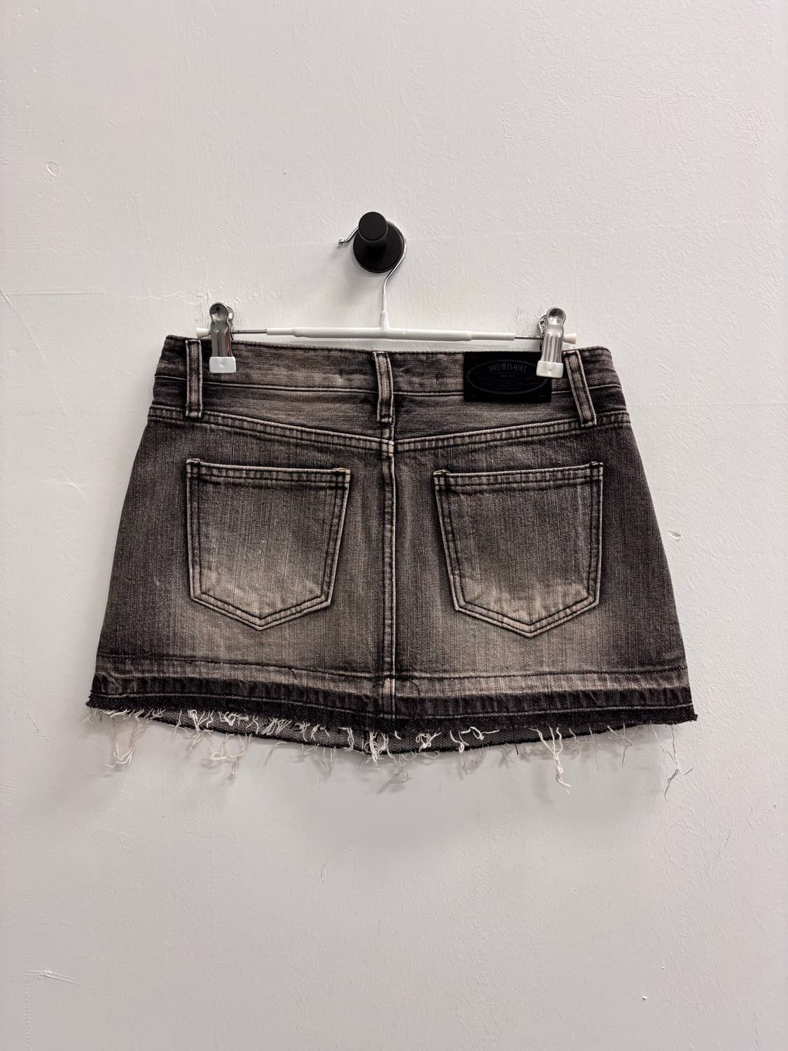 보헤미안 서울(BOHEMIAN SEOUL) 워싱 데님 미니스커트 상품이미지7
