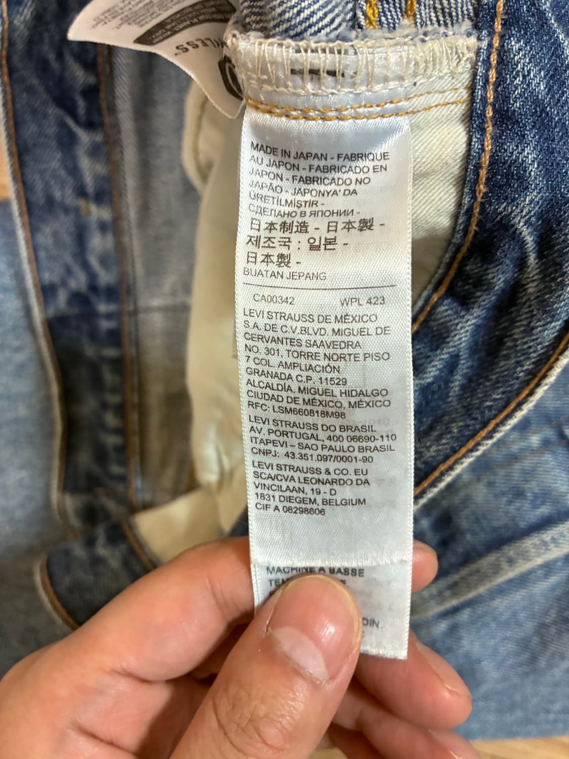 리바이스 LVC 패치워크 501  상품이미지5