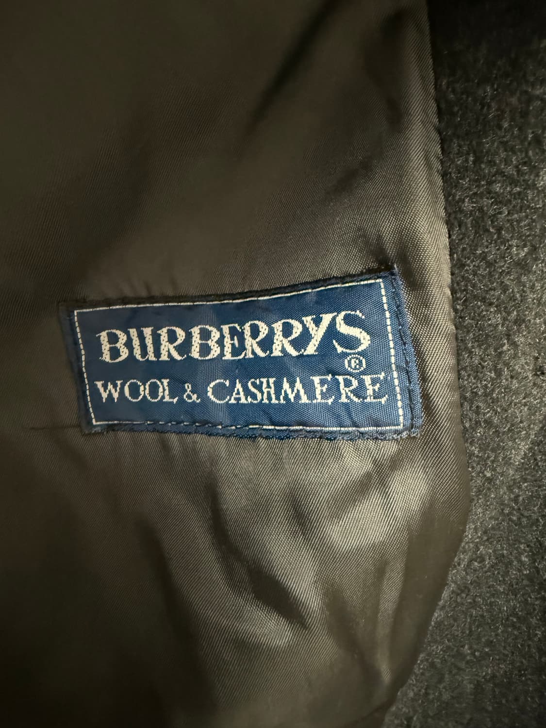 빈티지 버버리 캐시미어 롱코트 팔아요 상품이미지3