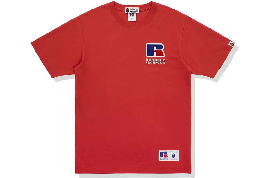 [XL] 새제품 베이프(BAPE) x 러셀 애슬레틱(Russell Ath 상품이미지1