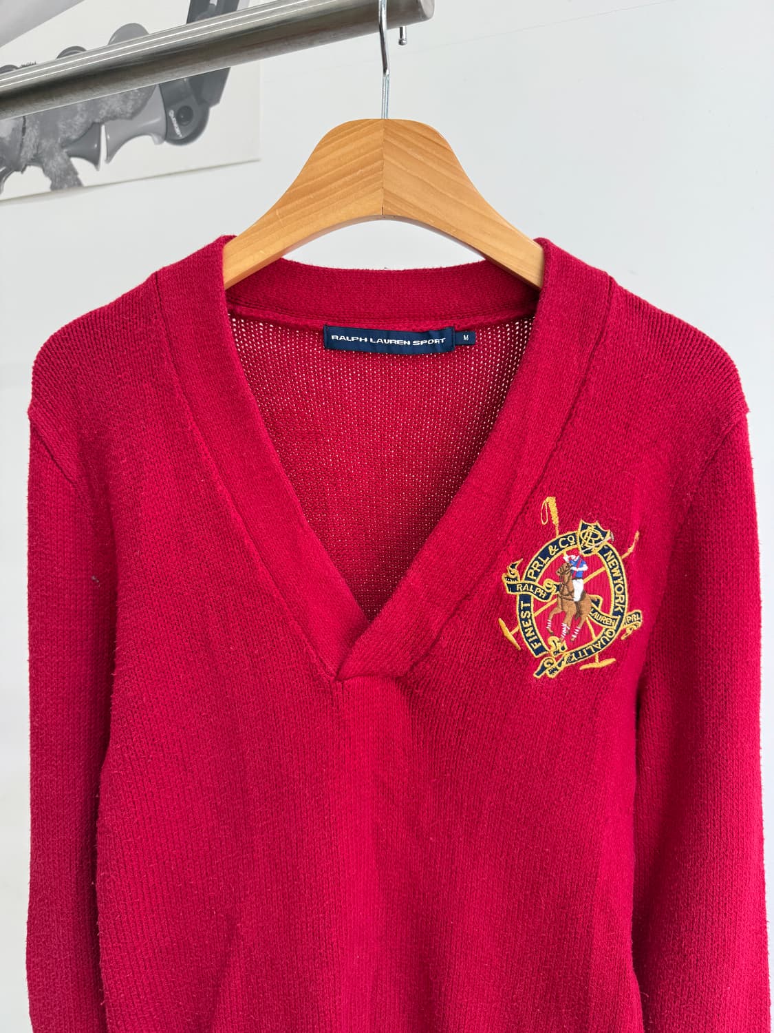 RALPH LAUREN SPORT 브이넥 니트  상품이미지2