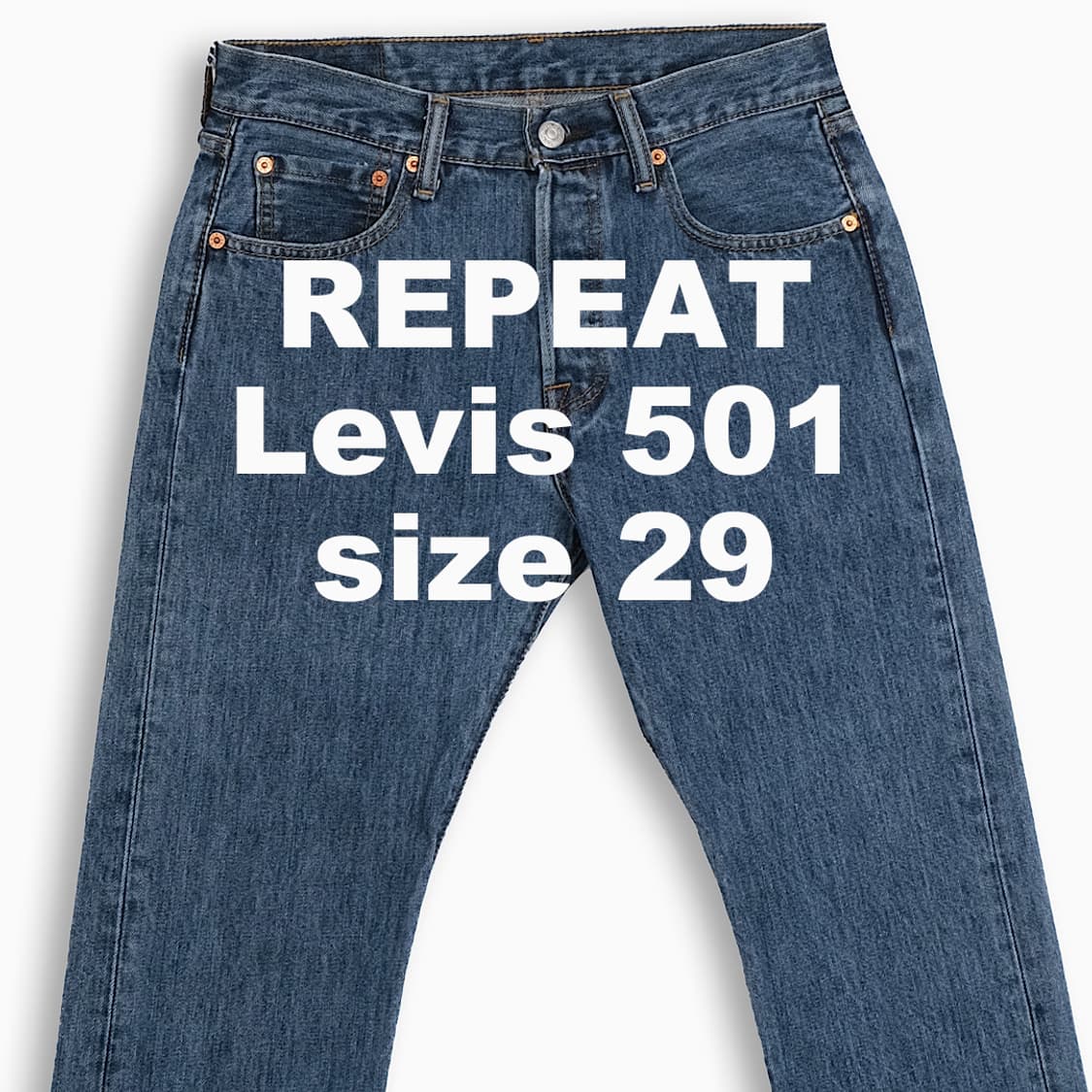 빈티지 리바이스 501 중청 29 인치 LV5012991 상품이미지1