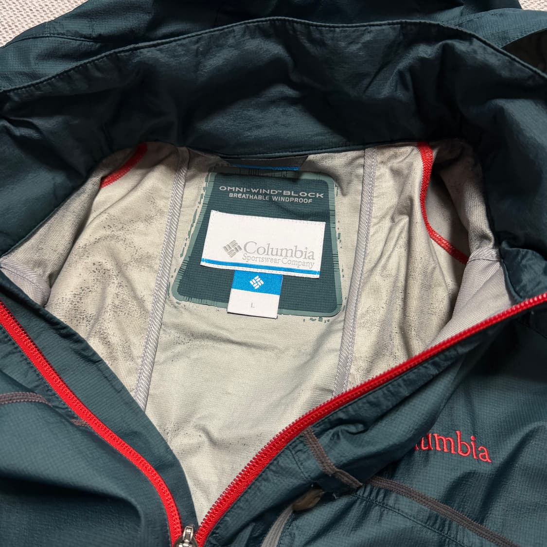 컬럼비아 옴니윈드 바람막이 자켓 상품이미지4