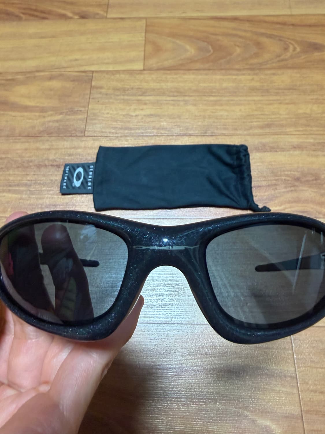 오클리 뉴스트레이트 자켓 새렌즈 스텔스 상품이미지2