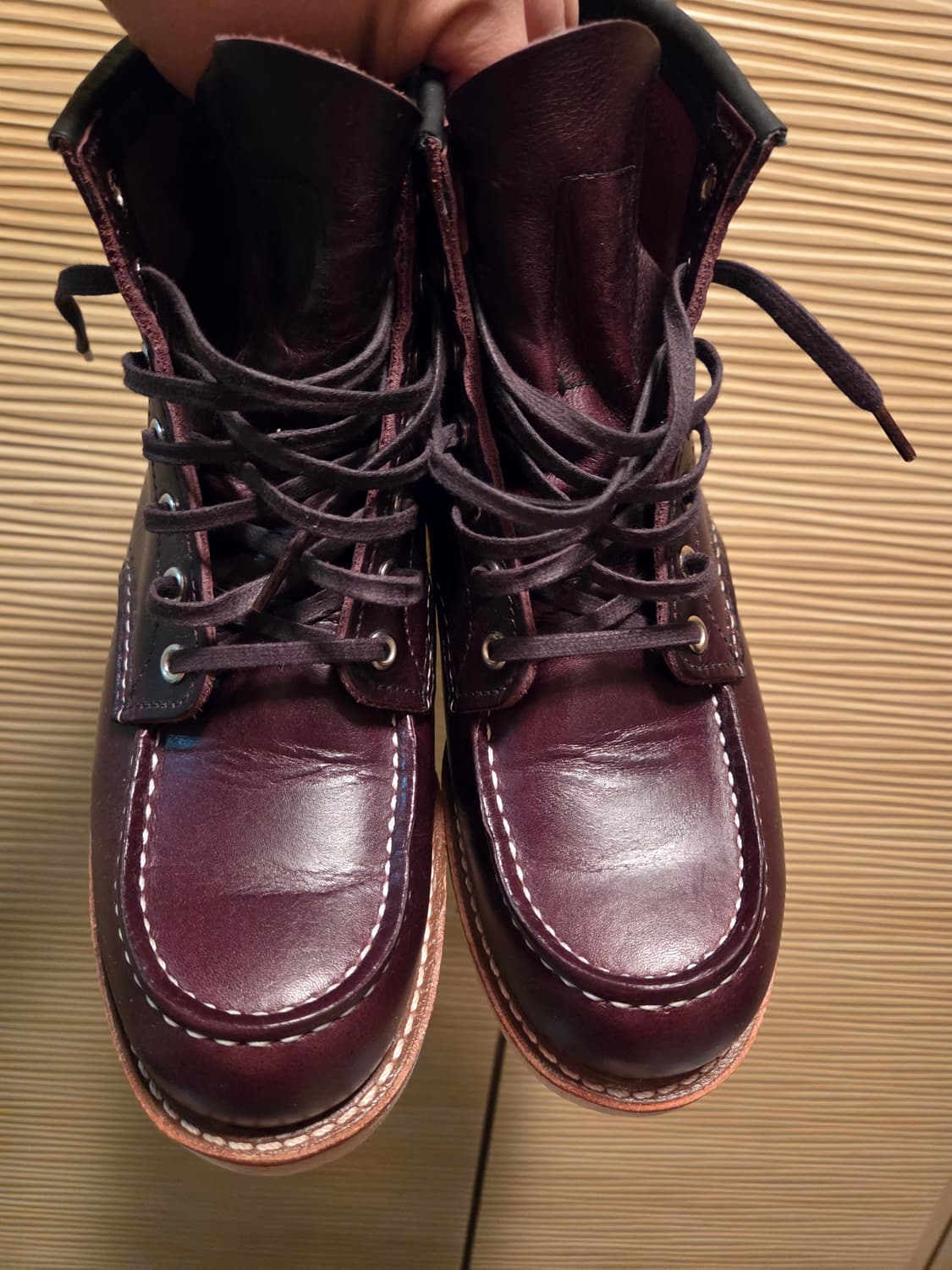 레드윙 목토 7E 블랙체리 8847 밑창보강 상품이미지1