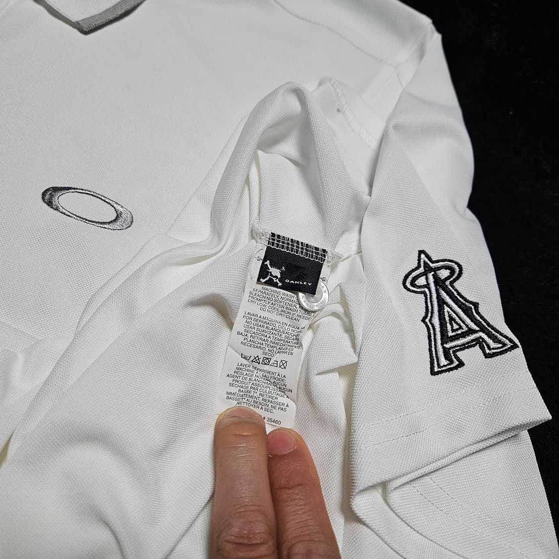[Oakley x LA Angels] 폴로 셔츠 (화이트 / 상품이미지8
