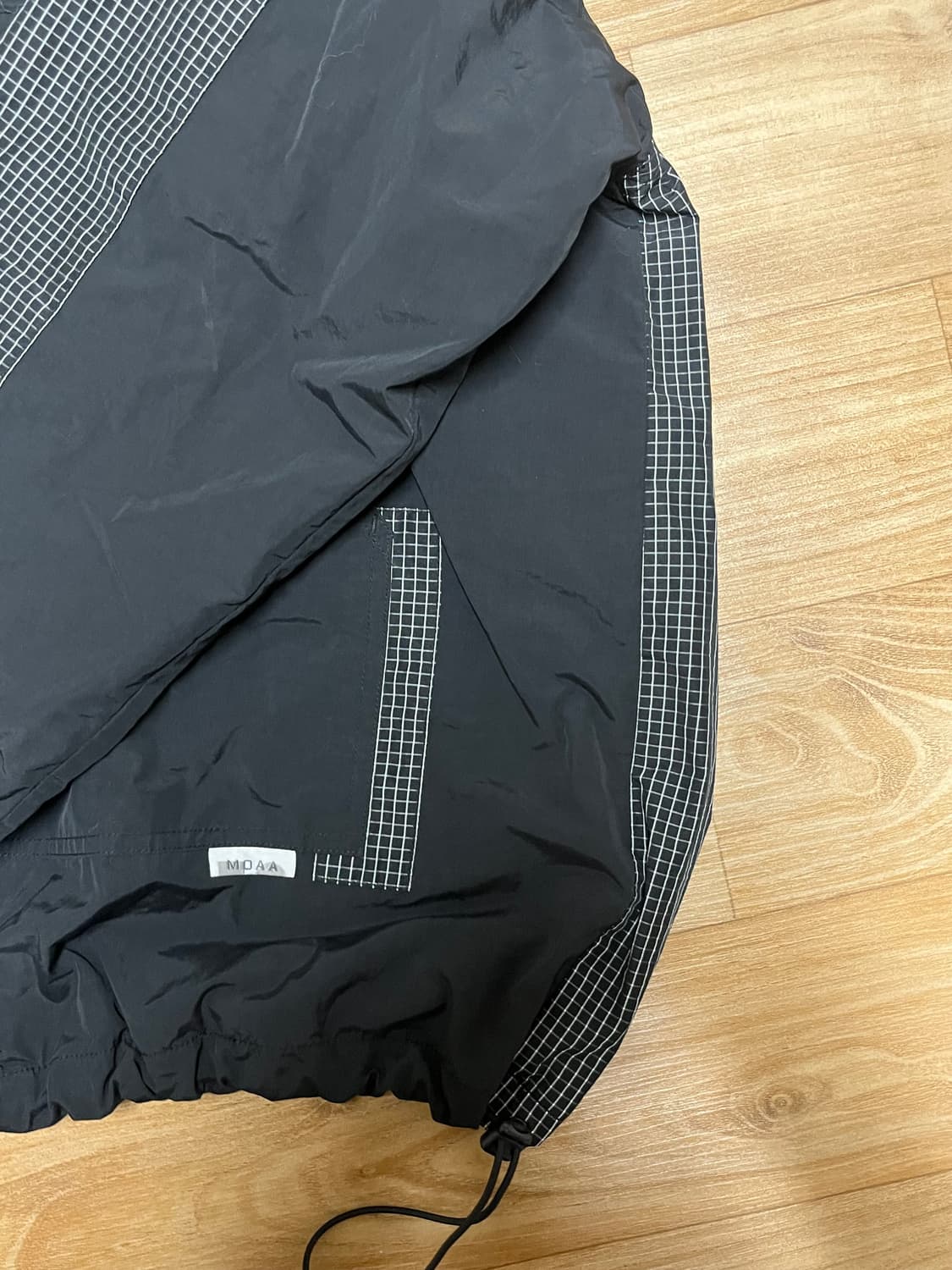 MOAA 바람막이 상하의 셋업 블랙 상품이미지4