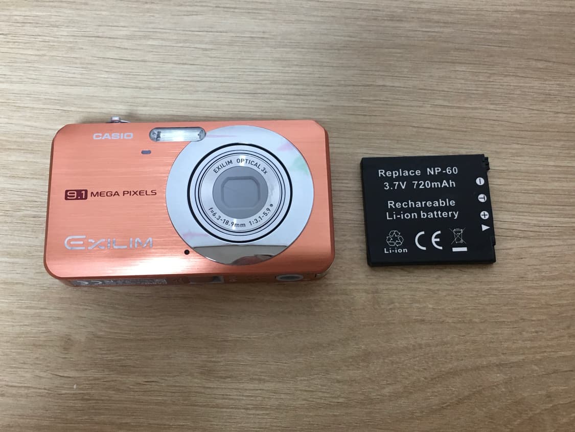 카시오 엑슬림 ex-z85 오렌지 디지털카메라 디카 상품이미지7