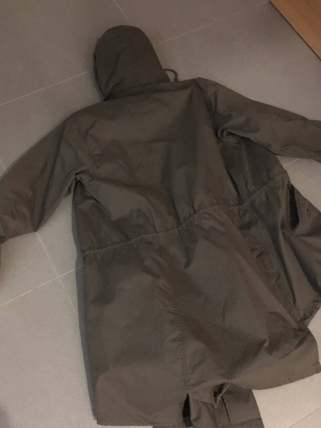 CDG X AlPHA bias fishtail coat 상품이미지4