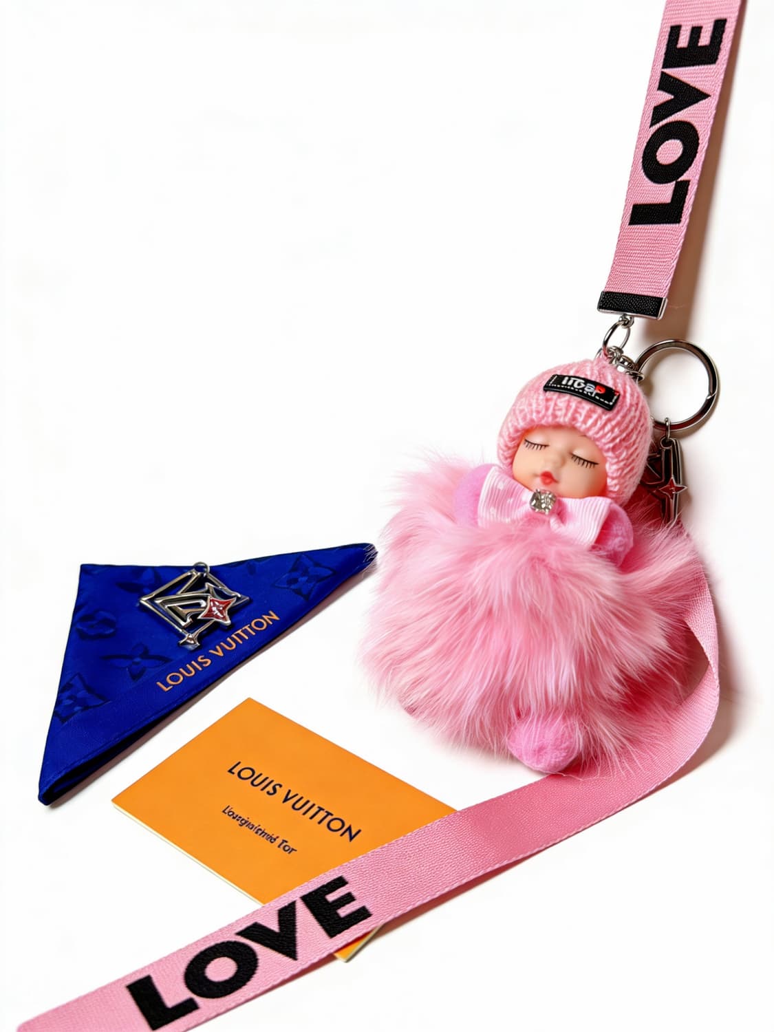 루이비통 네오 LV 클럽 백 참 열쇠고리 가방걸이 상품이미지4