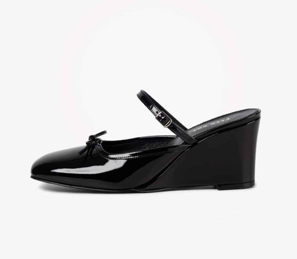 PP BALLET HEELS (PATENT BLACK) 상품이미지5