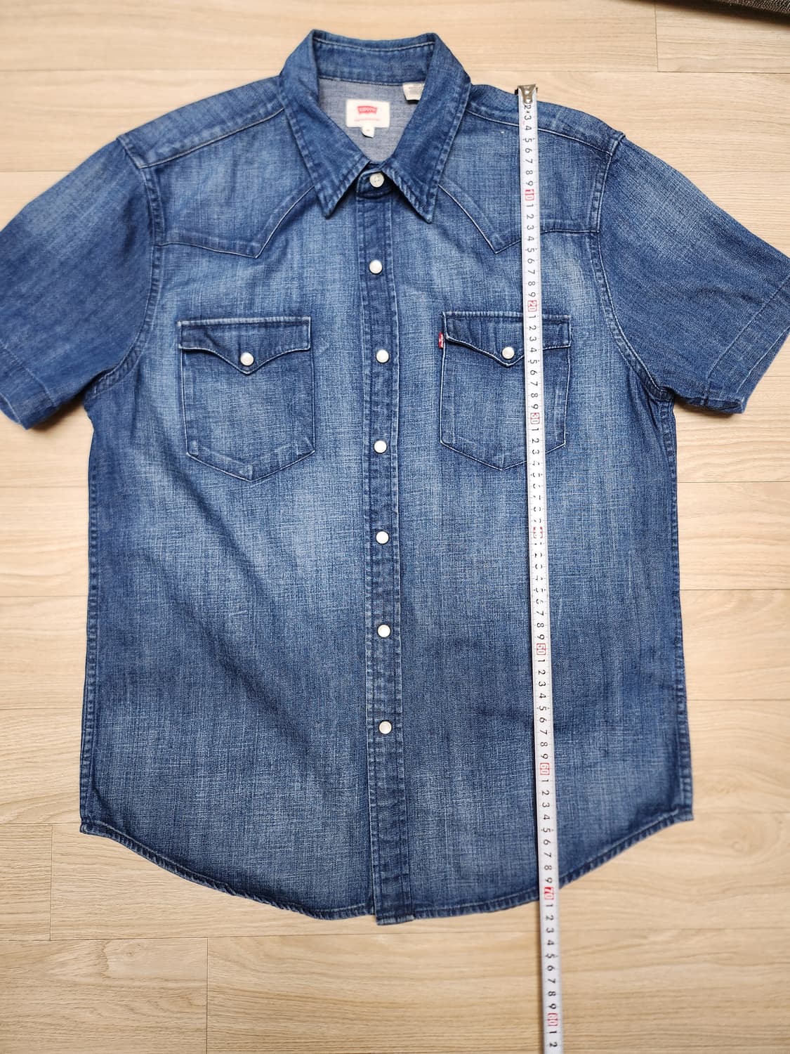 리바이스 웨스턴데님셔츠 (M 상품이미지6