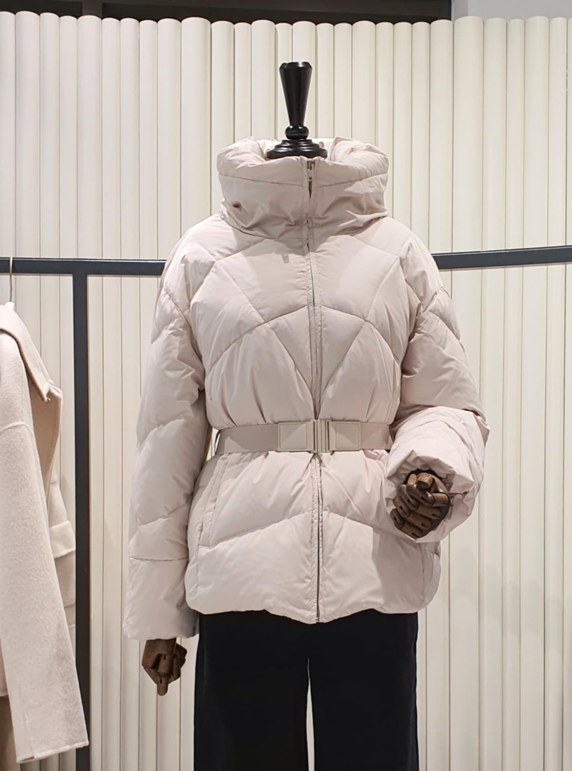 ZOOC 주크 하이넥 벨티드 덕다운 패딩 상품이미지2