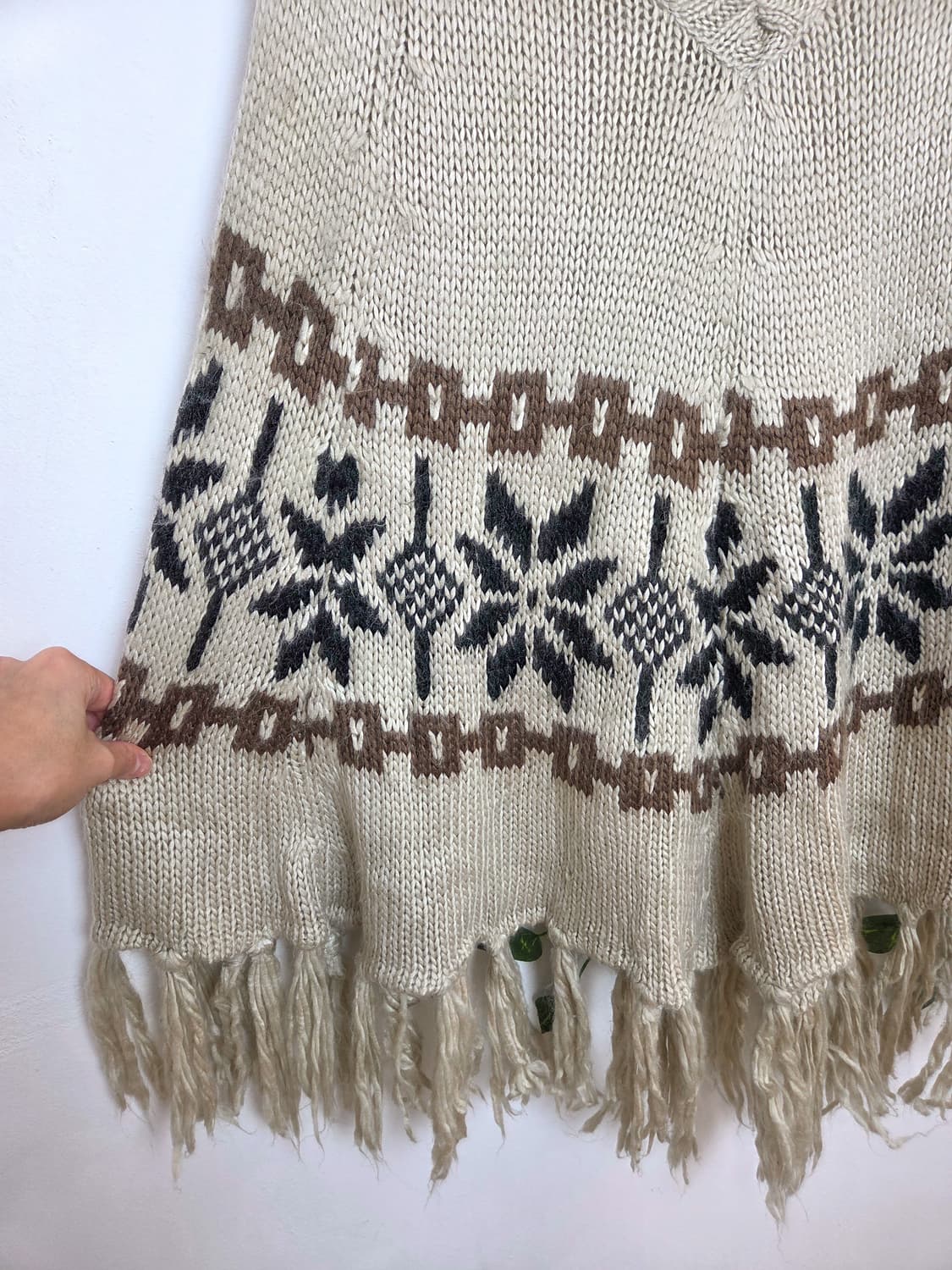 노르딕 케이프 니트 상품이미지3