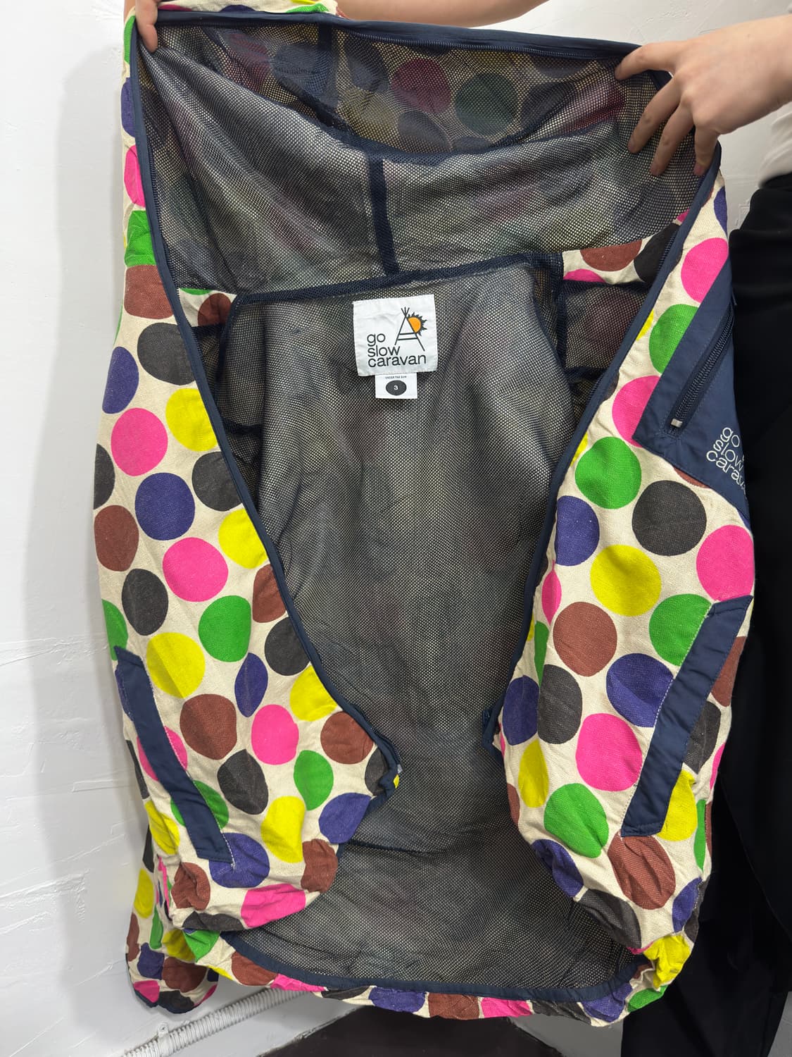 go slow caravan dot hood jacket 상품이미지5